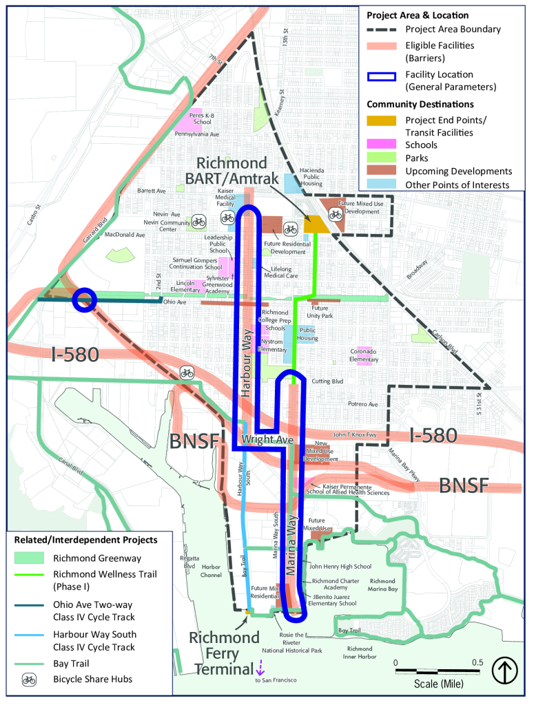 Map of project area.